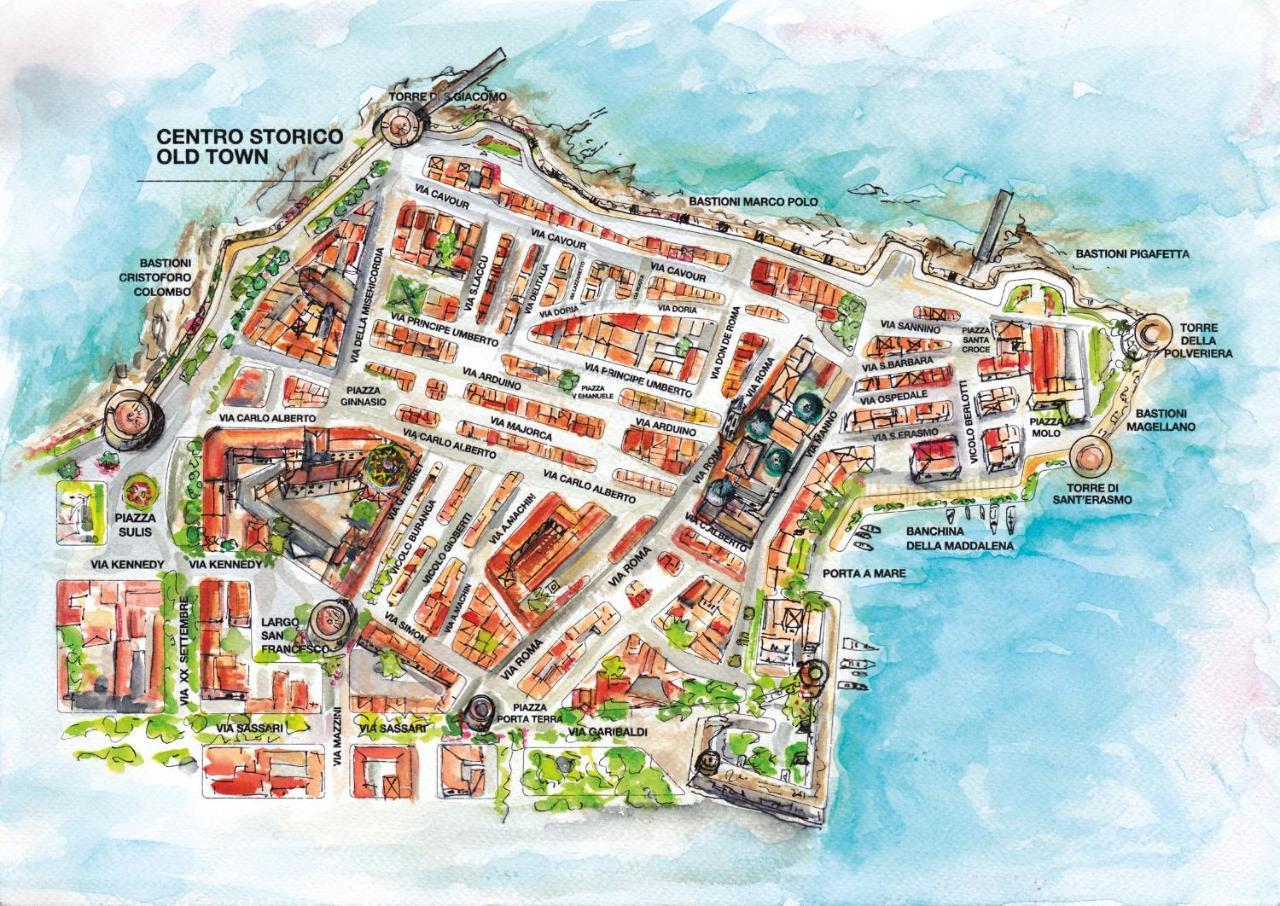 Il Convento Alghero Exteriér fotografie